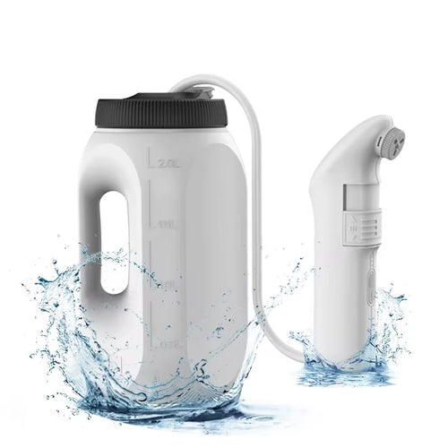 Safarex 2.5L electric bidet sprayer with detachable USB-C rechargeable handheld spray nozzle