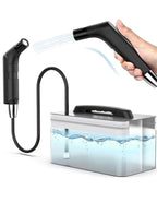 Safarex 2.3L portable electric bidet sprayer with handheld nozzle and rechargeable water tank